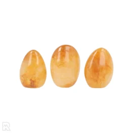 Limoniet Kwarts Sculptuur | Set van 3