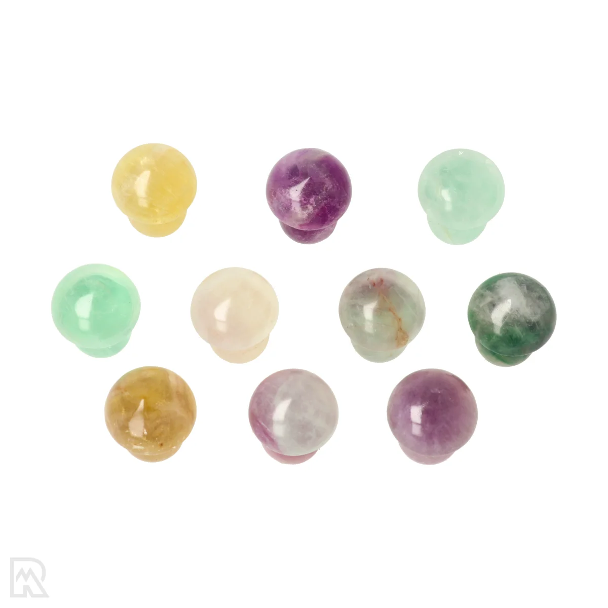 Regenboog Fluoriet Paddenstoel 2 Regenboog Fluoriet Paddenstoel - Afbeelding 2