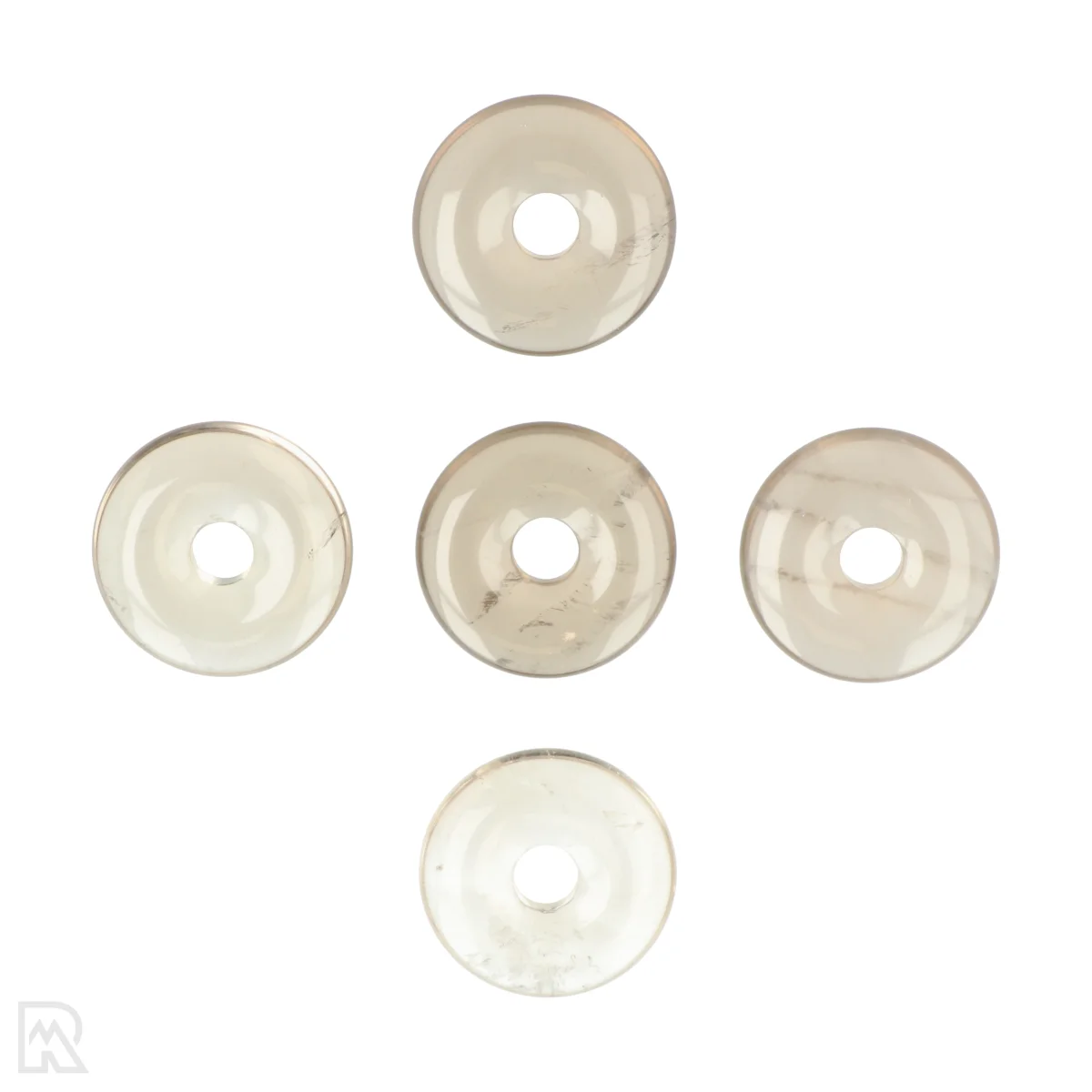 Rookkwarts Donut | 3 cm 1 Rauchquarz-Donut | 3 cm
