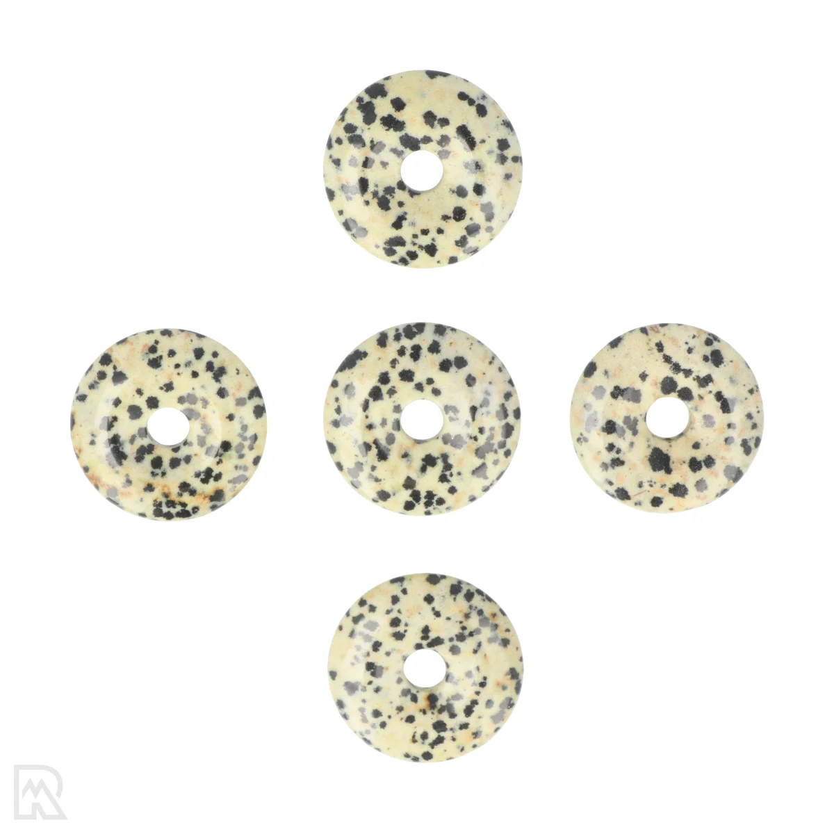 Dalmatier Jaspis Donut | 3 cm 1 Dalmatian Jasper Donut | 3 cm