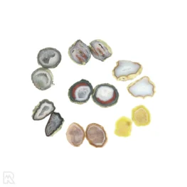 Tabasco Agaat Geode Paar | M