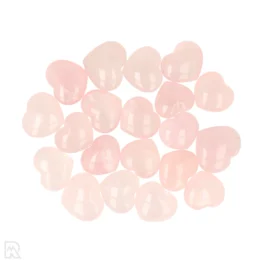 Rose Quartz Hearts 1 kg bag | 4–6 cm
