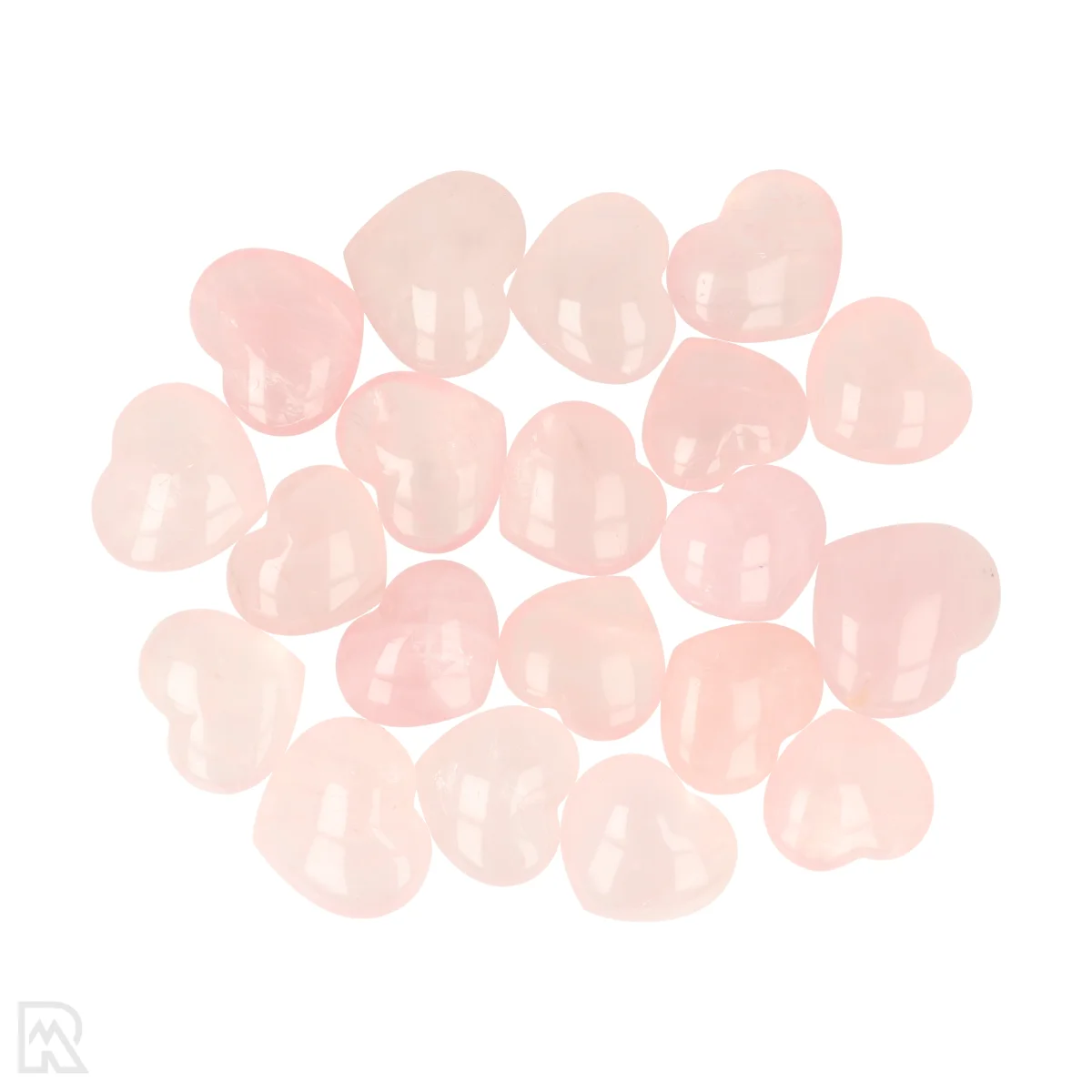 Rozenkwarts Harten 1 kg zak | 4 - 6 cm 1 Rozenkwarts Harten 1 kg zak | 4 - 6 cm