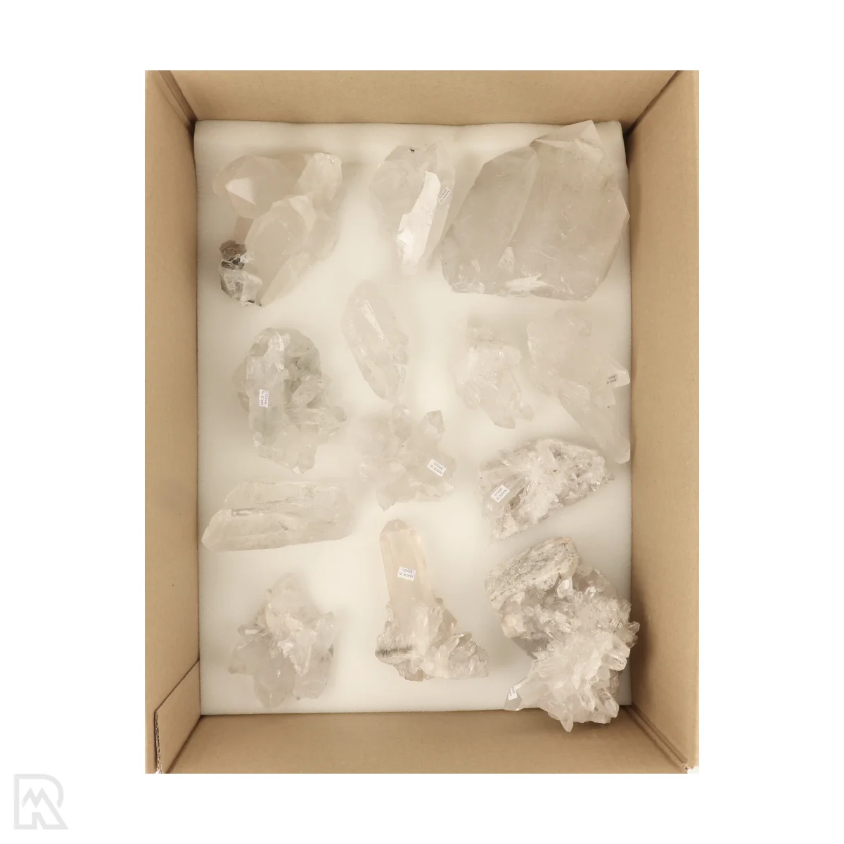 Bergkristal Clusters Brazilië M-L | Q. A-B 1 Bergkristal Clusters Brazilië M-L | Q. A-B