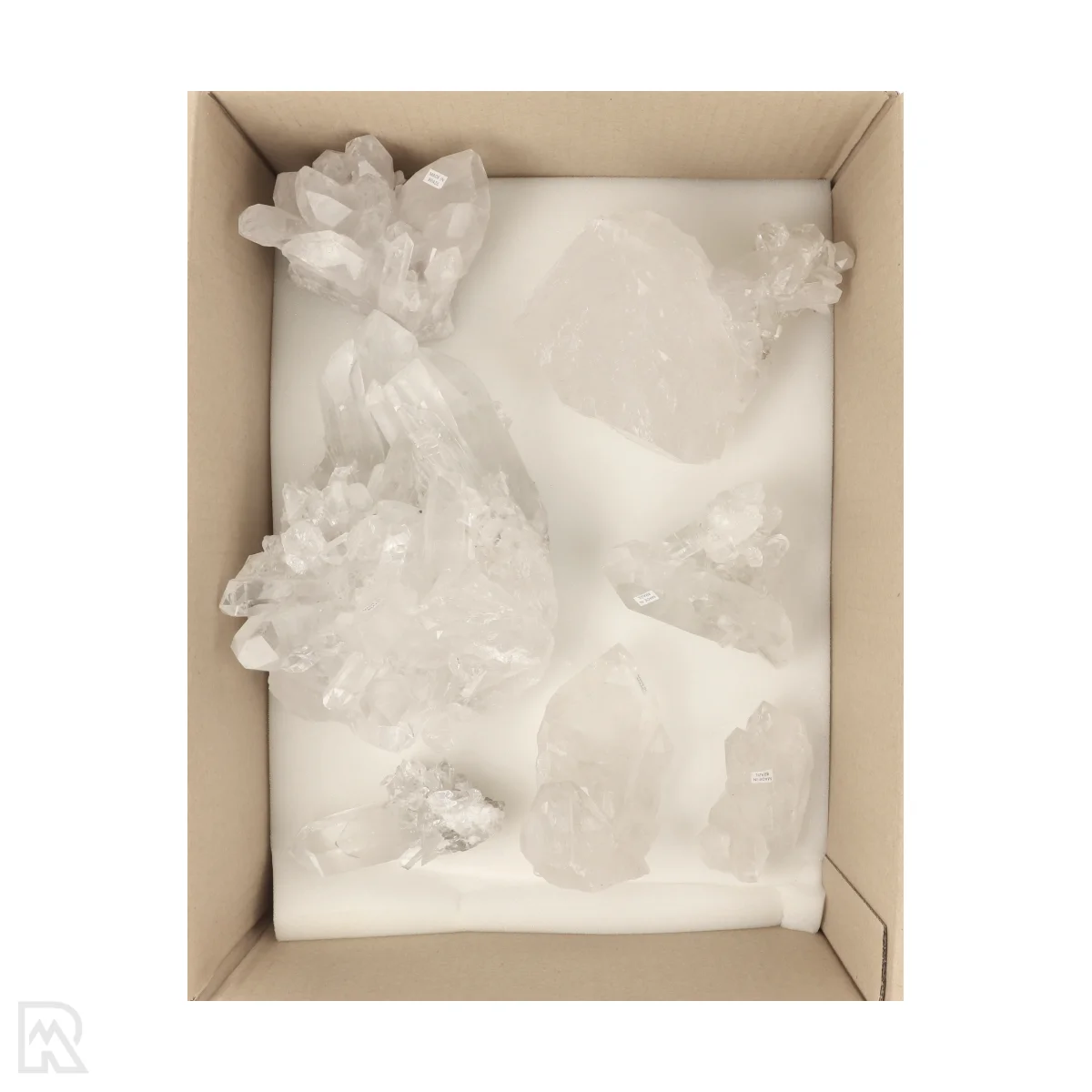 Bergkristal Clusters Brazilië M-L | Q. A-B 1 Bergkristal Clusters Brazilië M-L | Q. A-B