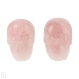 Rozenkwarts Schedel | Set van 2