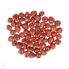 Roter Jaspis – Trommelsteine aus Indien