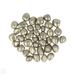 Pyrit-Trommelsteine aus Indien