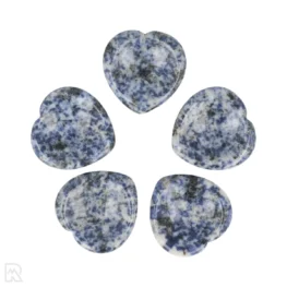 Chinese Sodaliet Worry Stone | Hart