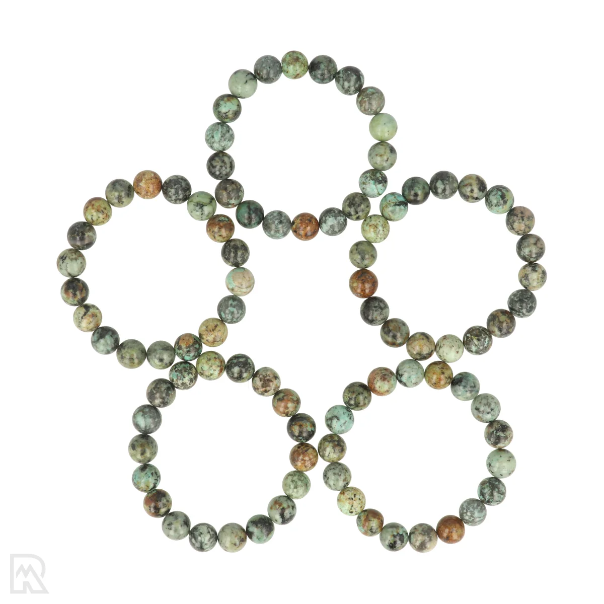 Afrikaanse turkoois Kogelarmband | 12 mm 1 Afrikaanse turkoois Kogelarmband | 12 mm