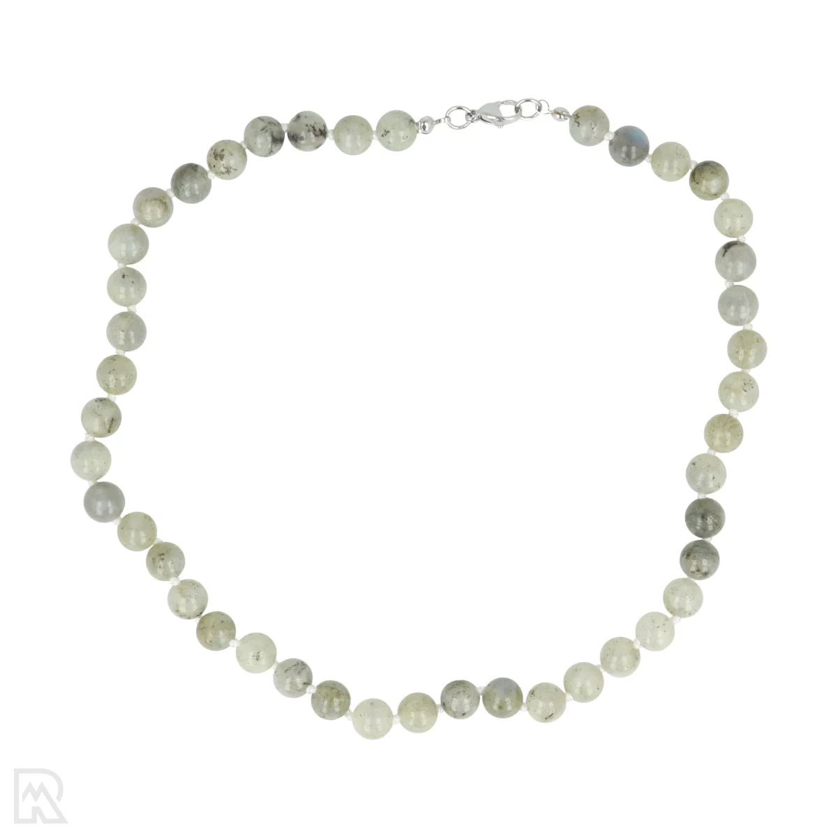 Labradoriet Geknoopte Kralenketting | AB+ - 8 mm - 45 cm 1 Labradoriet Geknoopte Kralenketting | AB+ - 8 mm - 45 cm