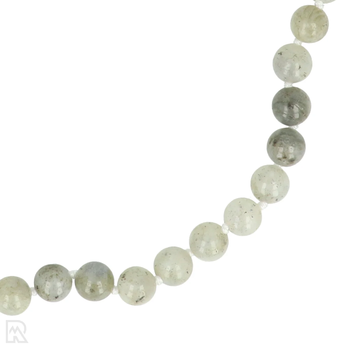 Labradoriet Geknoopte Kralenketting | AB+ - 8 mm - 45 cm 2 Labradoriet Geknoopte Kralenketting | AB+ - 8 mm - 45 cm - Image 2