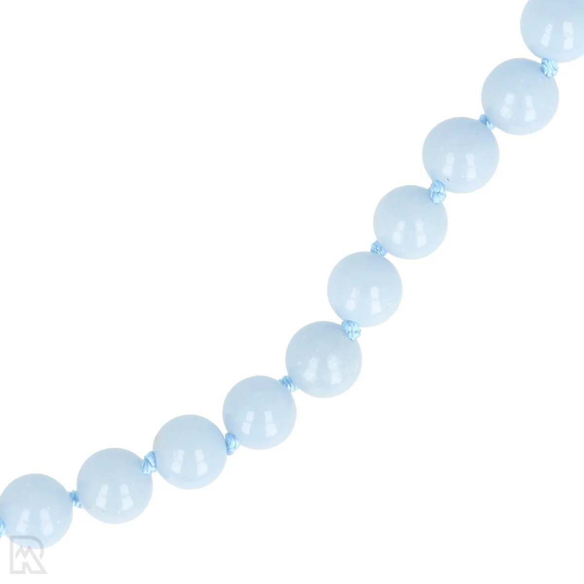 Angeliet Geknoopte Kralenketting | A - 8 mm - 45 cm 2 Angeliet Geknoopte Kralenketting | A - 8 mm - 45 cm – Bild 2
