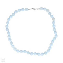 Angeliet Geknoopte Kralenketting | 8 mm - 45 cm