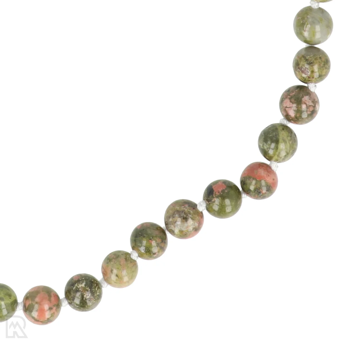 Unakiet Geknoopte Kralenketting | 8 mm - 45 cm 2 Unakiet Geknoopte Kralenketting | 8 mm - 45 cm – Bild 2