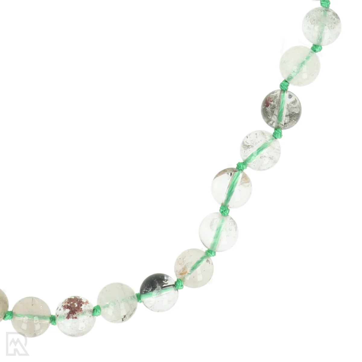 Lodoliet Geknoopte Kralenketting | 8 mm - 45 cm 2 Lodoliet Geknoopte Kralenketting | 8 mm - 45 cm - Afbeelding 2