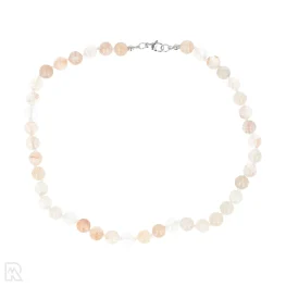 Hematoïde kwarts Geknoopte Kralenketting | 8 mm - 45 cm