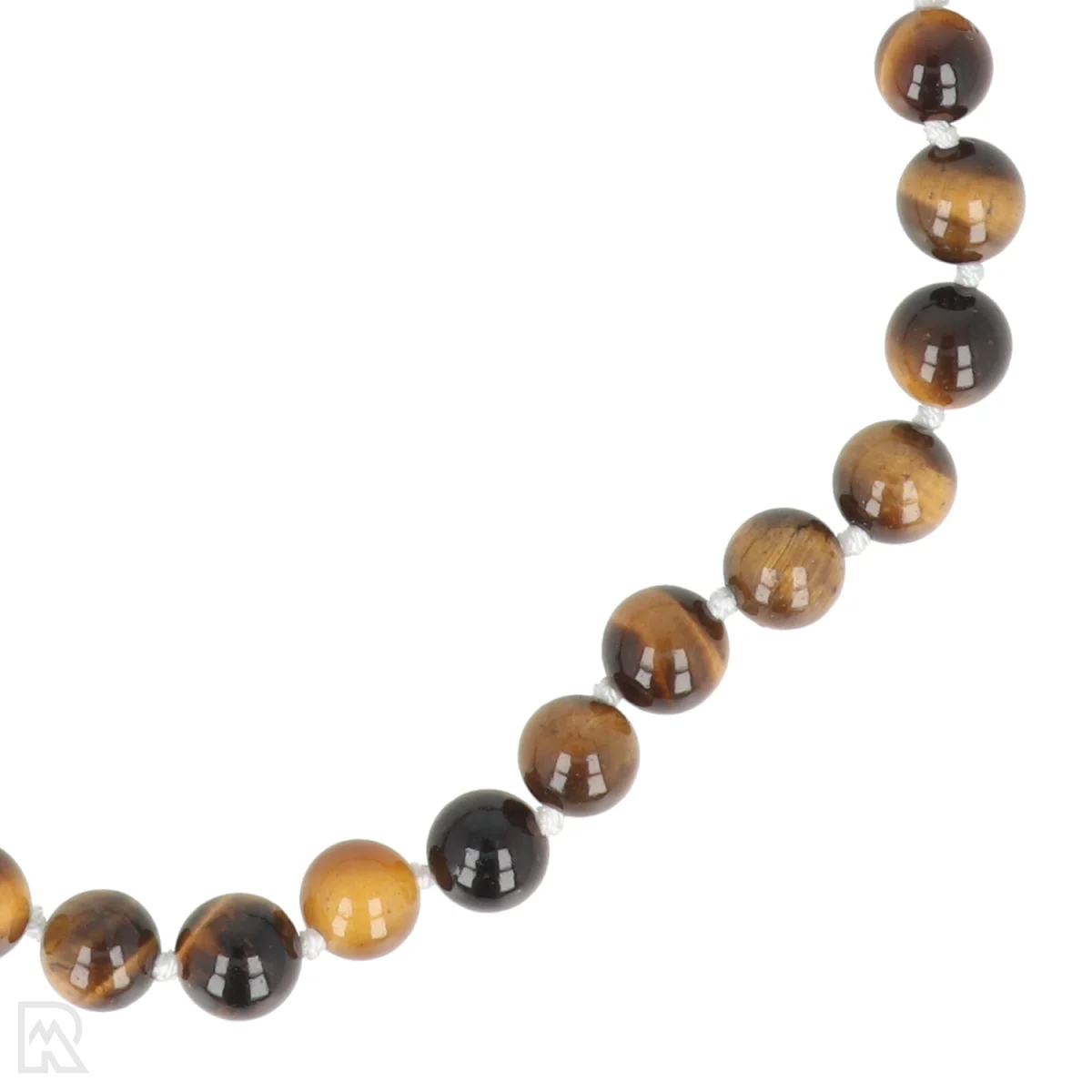 Tijgeroog Geknoopte Kralenketting | A - 8 mm - 45 cm 2 Tijgeroog Geknoopte Kralenketting | A - 8 mm - 45 cm – Bild 2