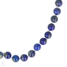 9133 lapis lazuli geknoopte kralenketting zoom
