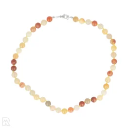 Aventurin-Perlenkette mit Mehrfachknoten | 8 mm – 45 cm