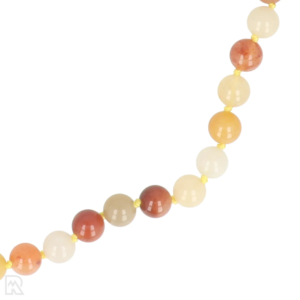 Aventurijn Multi Geknoopte Kralenketting | 8 mm - 45 cm 2 Aventurijn Multi Geknoopte Kralenketting | 8 mm - 45 cm – Bild 2