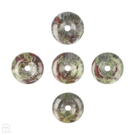 Dragon's Blood Jasper Donut Pendant | 4 cm