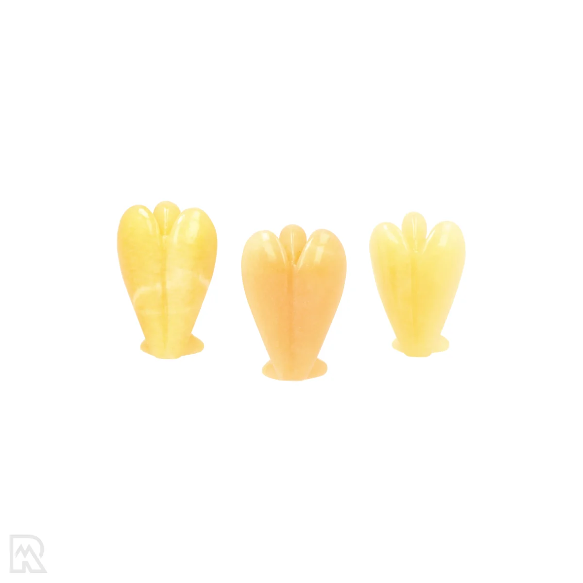 Gele Calciet Engel | 5 cm 2 Gele Calciet Engel | 5 cm - Afbeelding 2