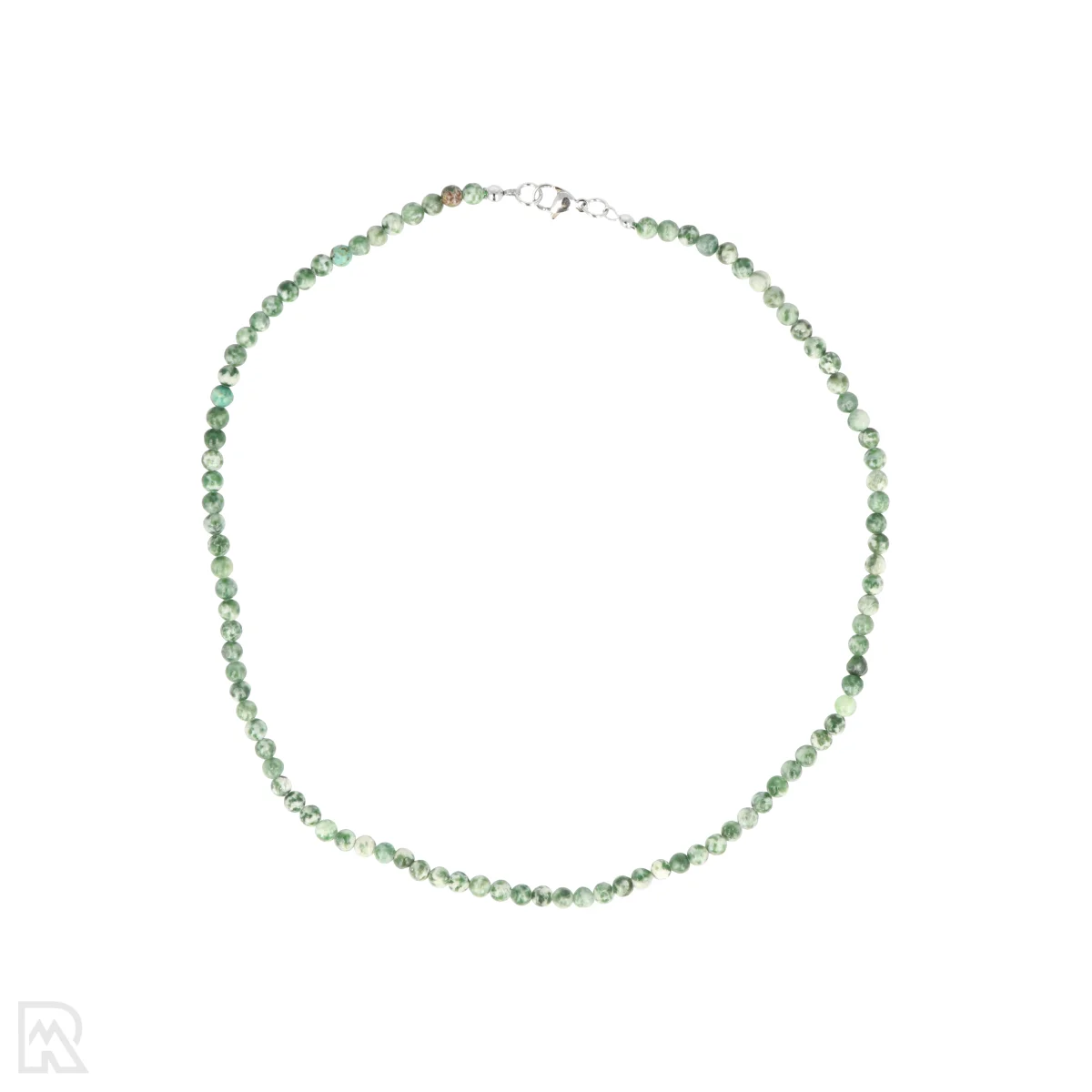 Jade Qinghai Ronde Kralenketting | 4 mm - 45 cm 1 Jade Qinghai Ronde Kralenketting | 4 mm - 45 cm
