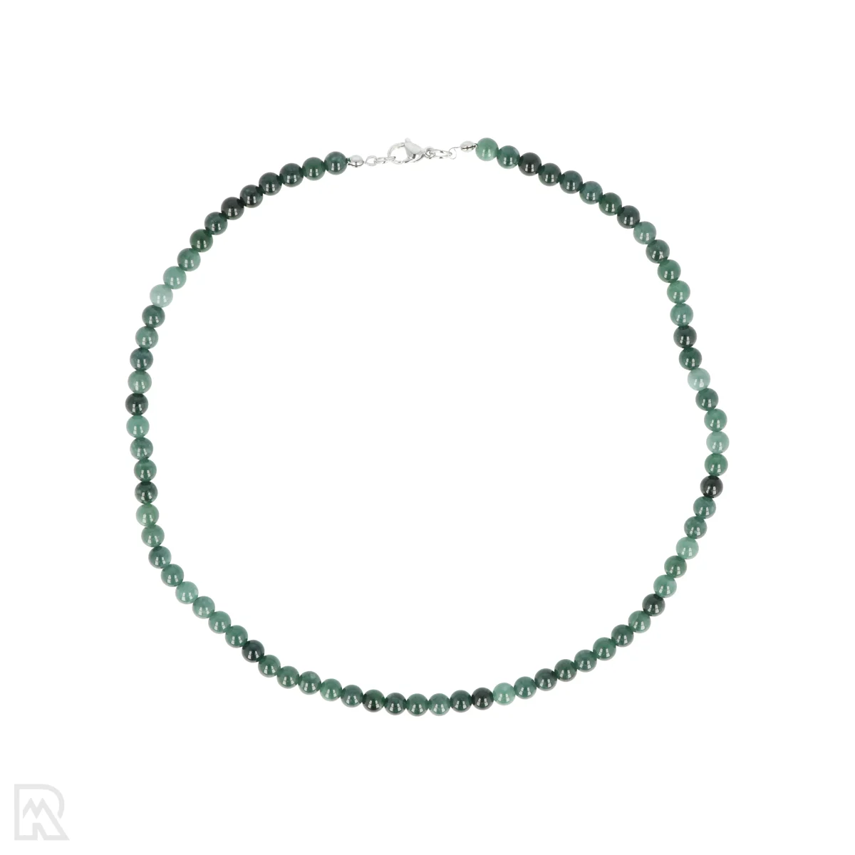 Jadeiet Ronde Kralenketting | 6 mm - 45 cm 1 Jadeiet Ronde Kralenketting | 6 mm - 45 cm