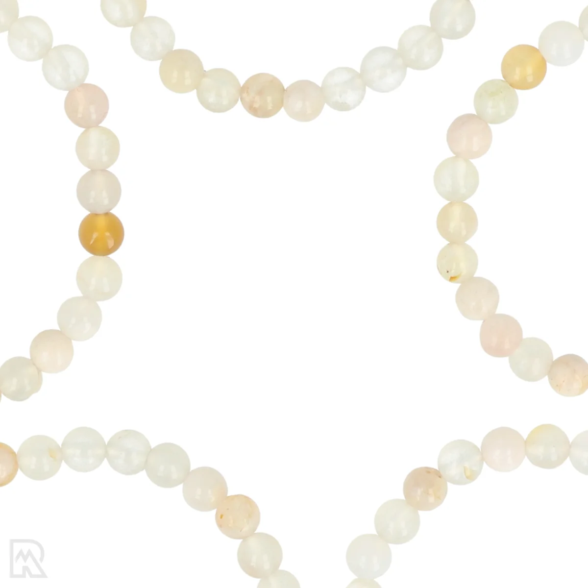 Bloem Agaat Kinderarmband | 4 mm 2 Bloem Agaat Kinderarmband | 4 mm - Afbeelding 2