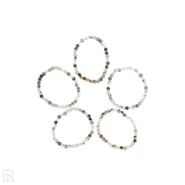 Dendriet Agaat Kinderarmband | 4 mm