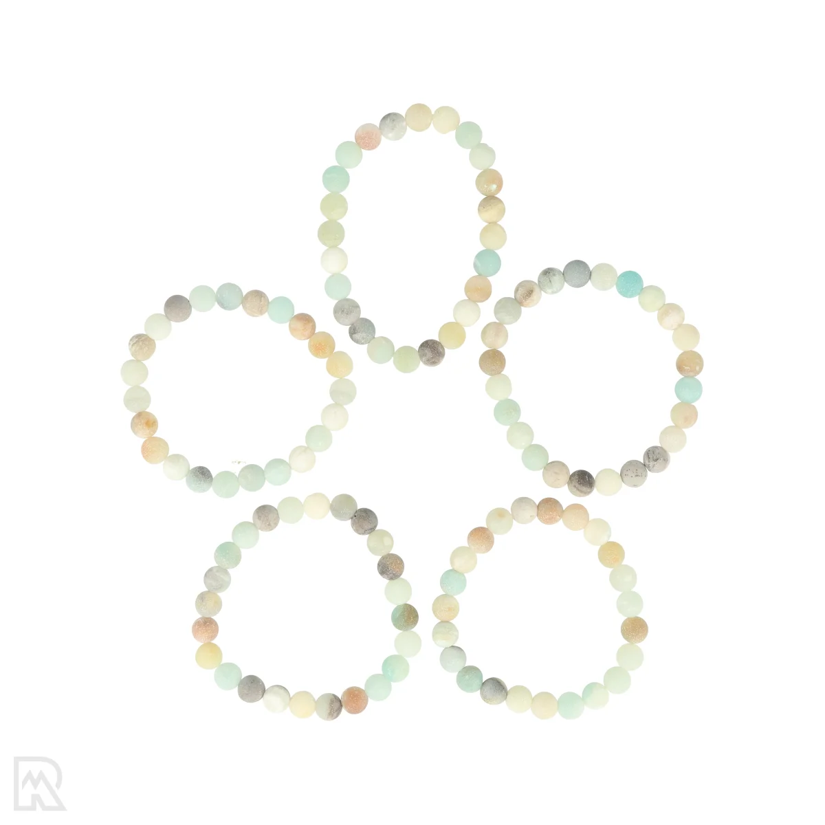 Amazoniet Mat Kogelarmband | 8 mm 1 Amazoniet Mat Kogelarmband | 8 mm