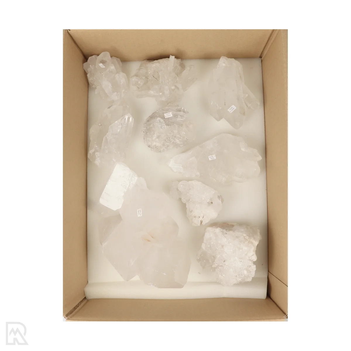 Bergkristal Clusters Brazilië M-L | Q. A-B 1 Bergkristal Clusters Brazilië M-L | Q. A-B