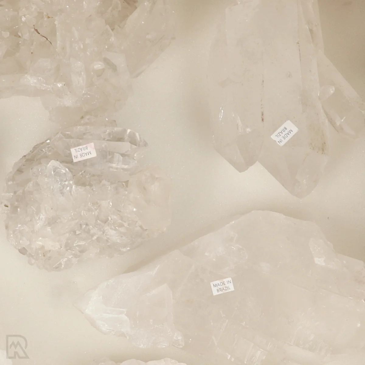 Bergkristal Clusters Brazilië M-L | Q. A-B 2 Bergkristal Clusters Brazilië M-L | Q. A-B - Afbeelding 2