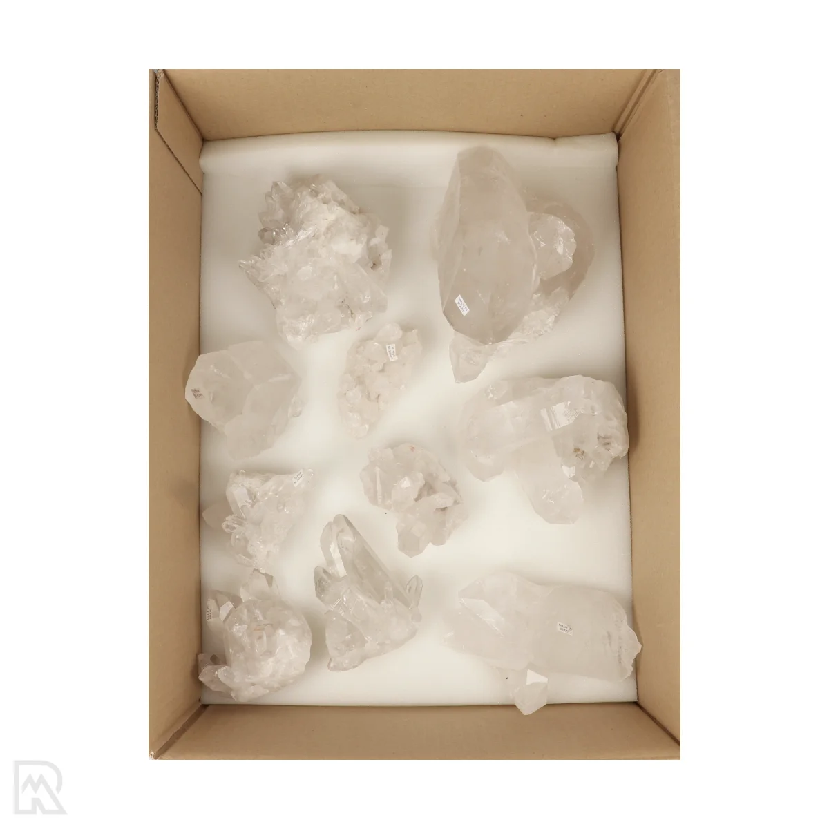 Bergkristal Clusters Brazilië M-L | Q. A-B 1 Bergkristal Clusters Brazilië M-L | Q. A-B