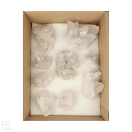 Bergkristal Clusters Brazilië M-L | Q. A-B