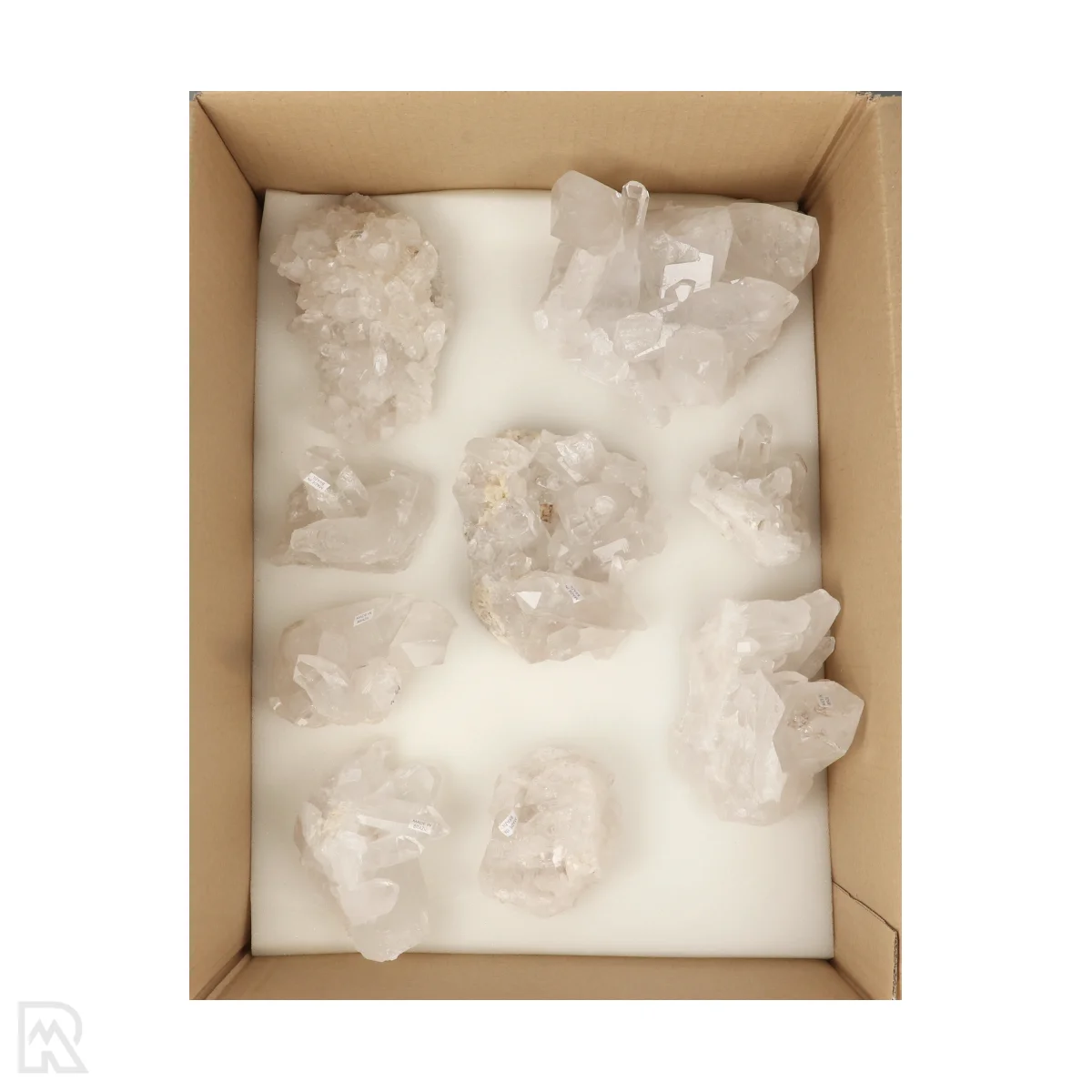Bergkristal Clusters Brazilië M-L | Q. A-B 1 Bergkristal Clusters Brazilië M-L | Q. A-B