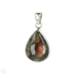 Labradorite Silver Pendant from India, item number 22941