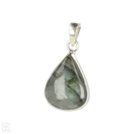 Labradorite Silver Pendant from India, item number 22946