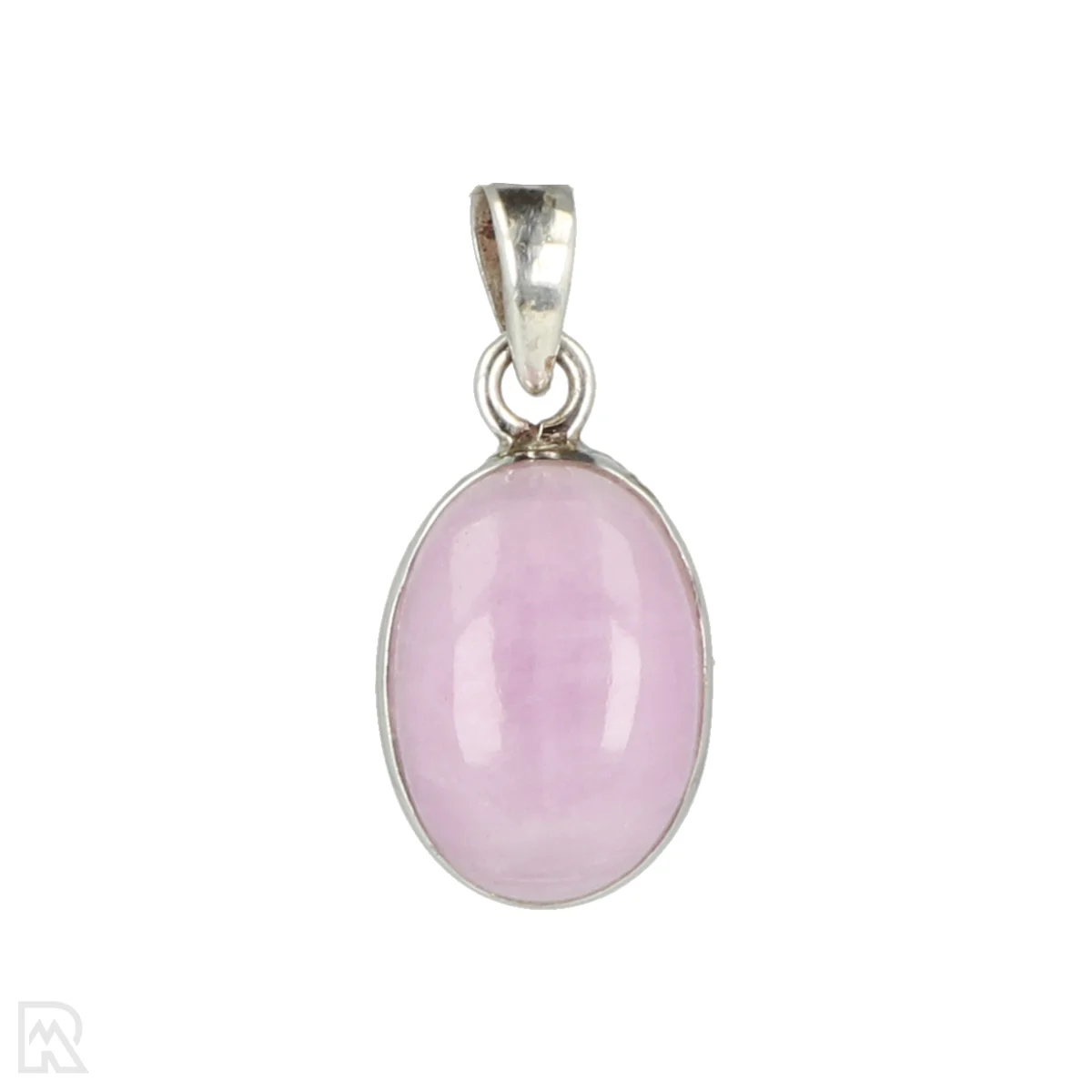 Kunziet Zilveren Hanger | S 1 Kunzite Silver Pendant from India, item number 22956