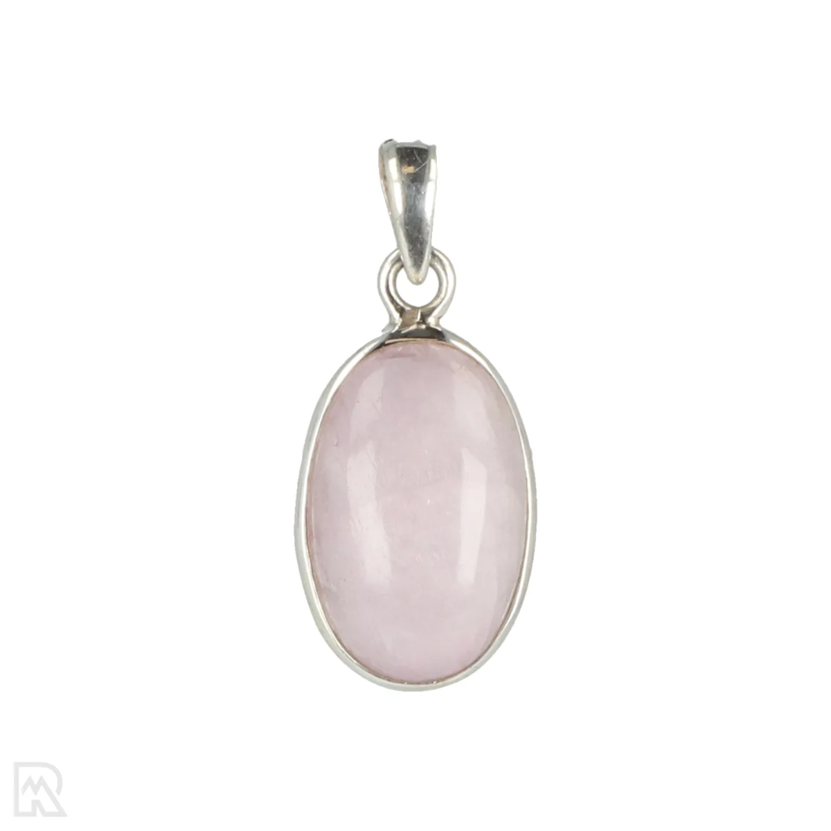 Kunziet Zilveren Hanger | S 1 Kunzite Silver Pendant from India, item number 22959