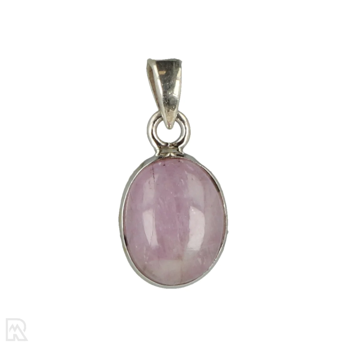 Kunziet Zilveren Hanger | S 1 Kunzite Silver Pendant from India, item number 22962