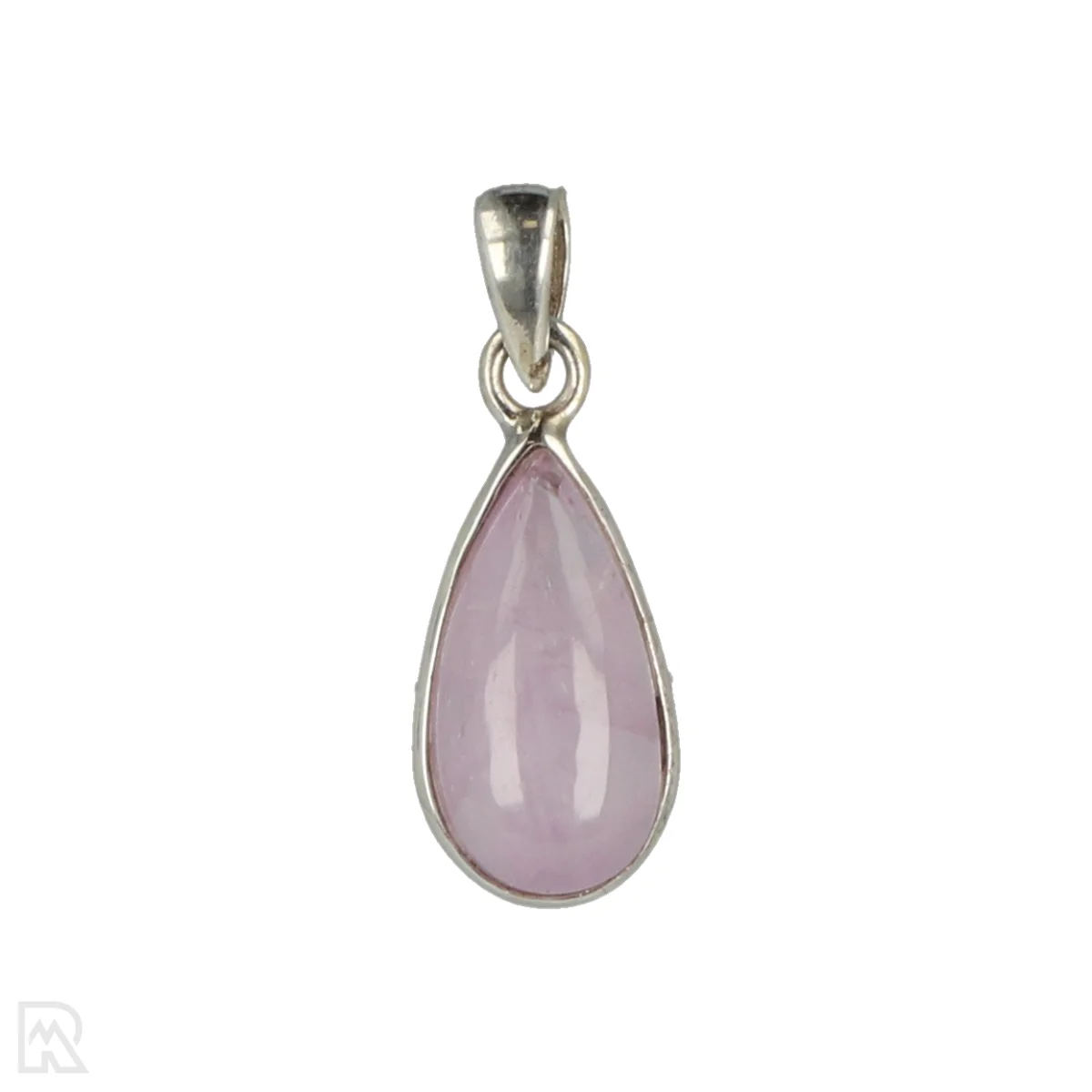 Kunziet Zilveren Hanger | S 1 Kunzite Silver Pendant from India, item number 22964