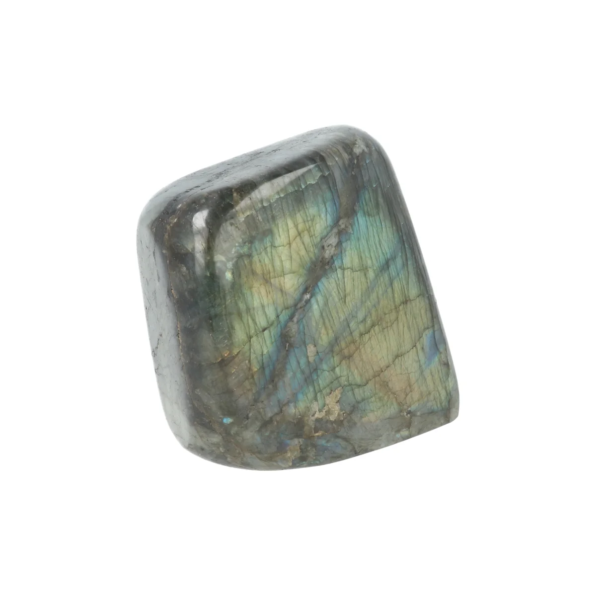 Labradoriet Sculptuur 3 Labradorite sculpture from Madagascar, item number 23027