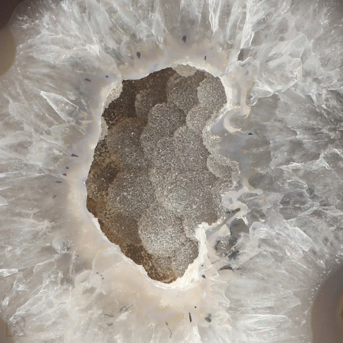 Agaat Geode Cut-base | Q.A 2 Agaat Cut-base uit Braziliƫ met artikelnummer 23082