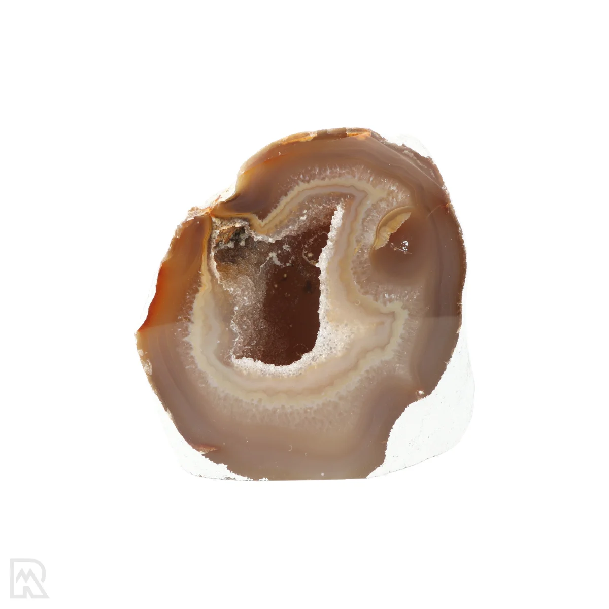Agaat Geode Cut-base | Q.A 1 Agaat Cut-base uit Braziliƫ met artikelnummer 23086