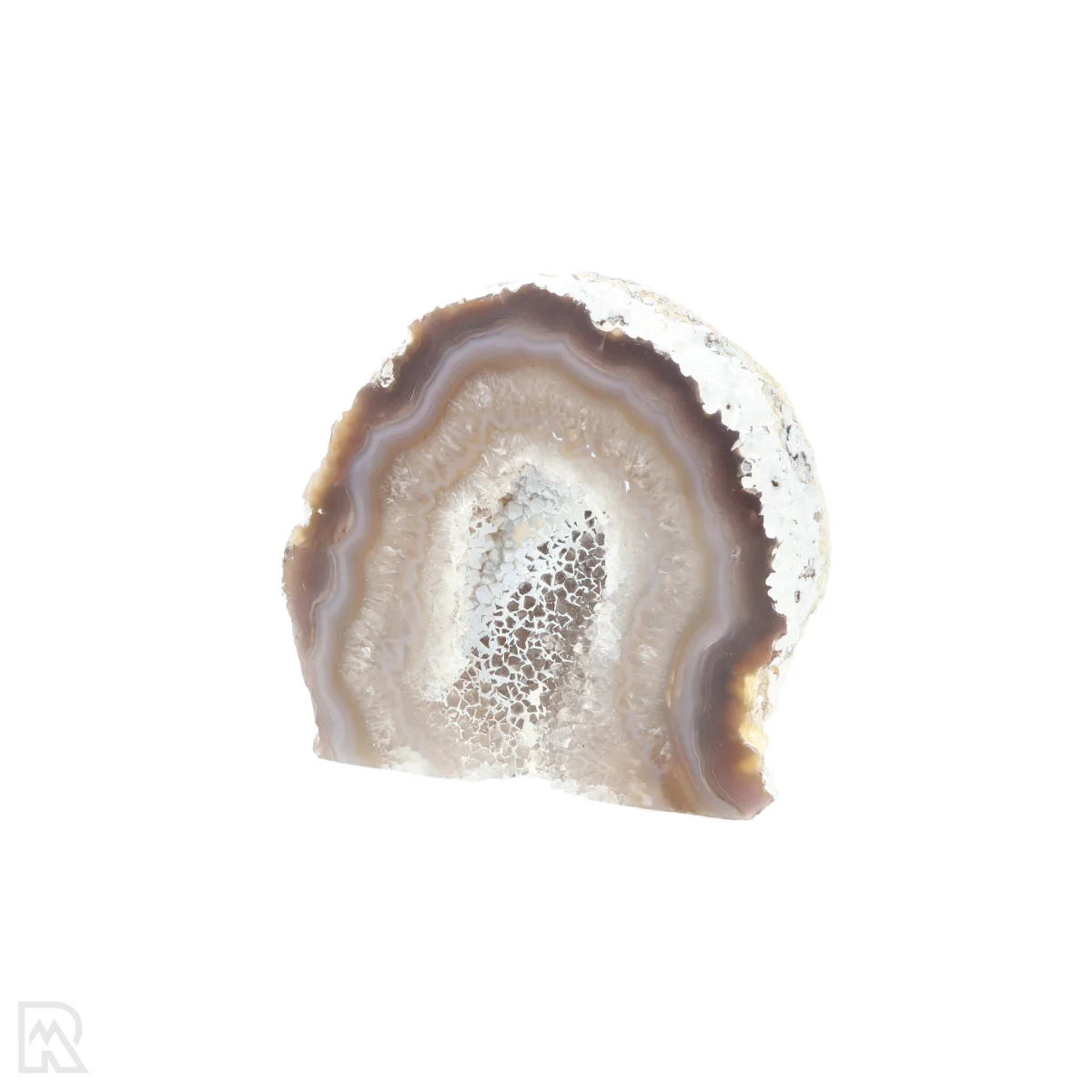 Agaat Geode Cut-base | Q.A 3 Agaat Cut-base uit Braziliƫ met artikelnummer 23087