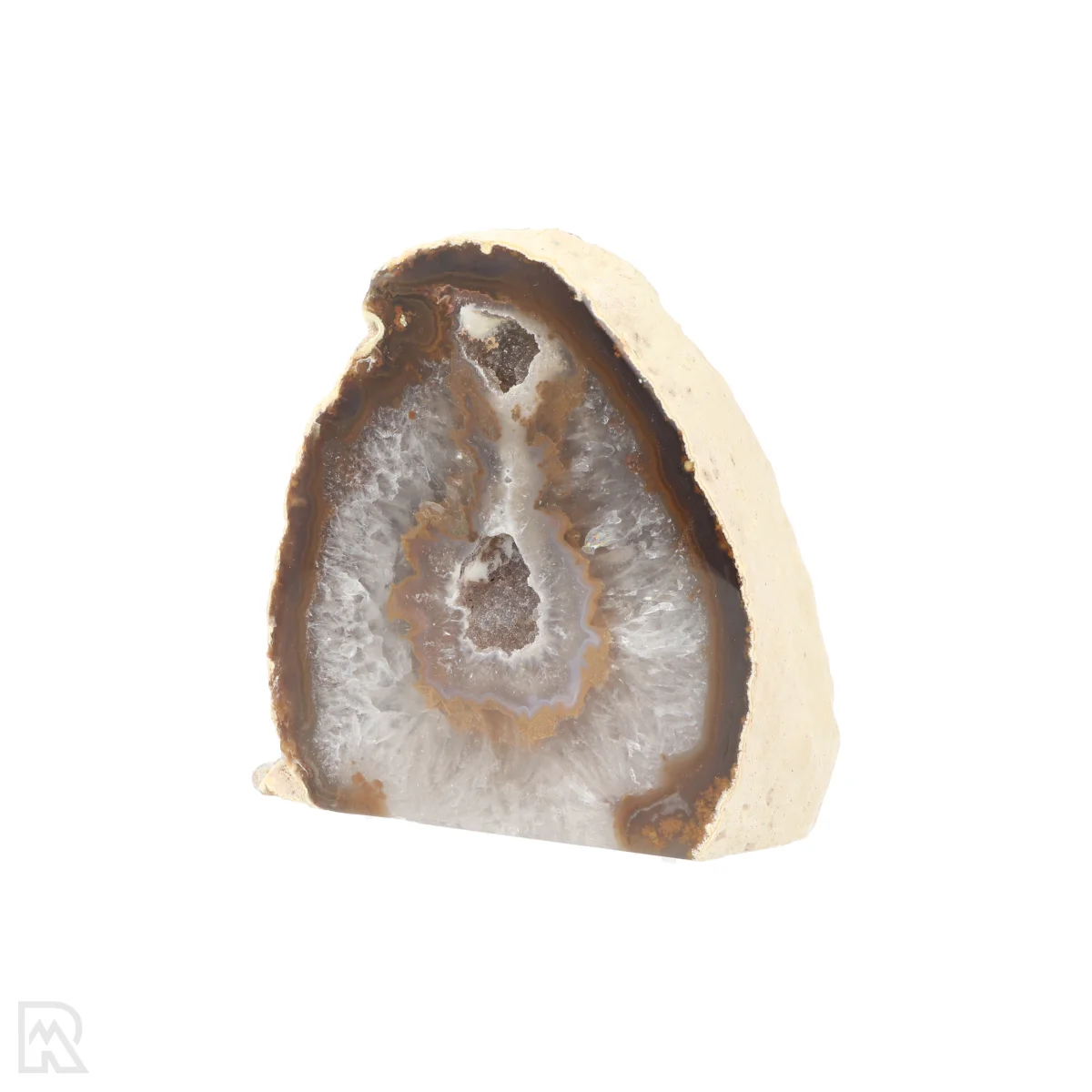 Agaat Geode Cut-base | Q.A 3 Agaat Cut-base uit Braziliƫ met artikelnummer 23090
