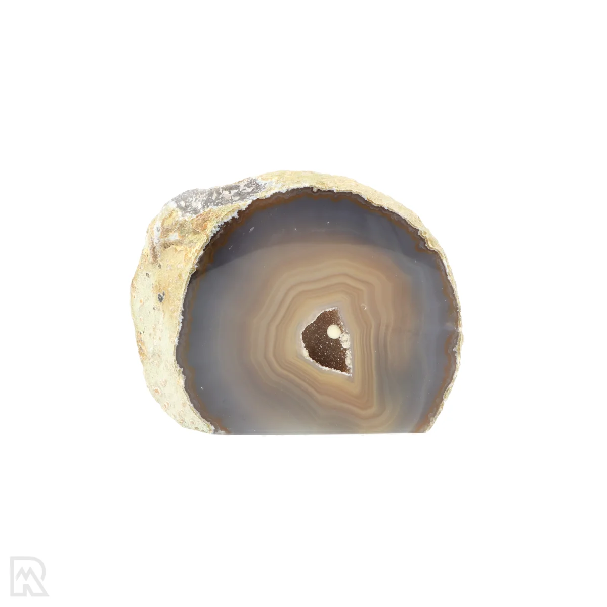 Agaat Geode Cut-base | Q.A 1 Agaat Cut-base uit Braziliƫ met artikelnummer 23095