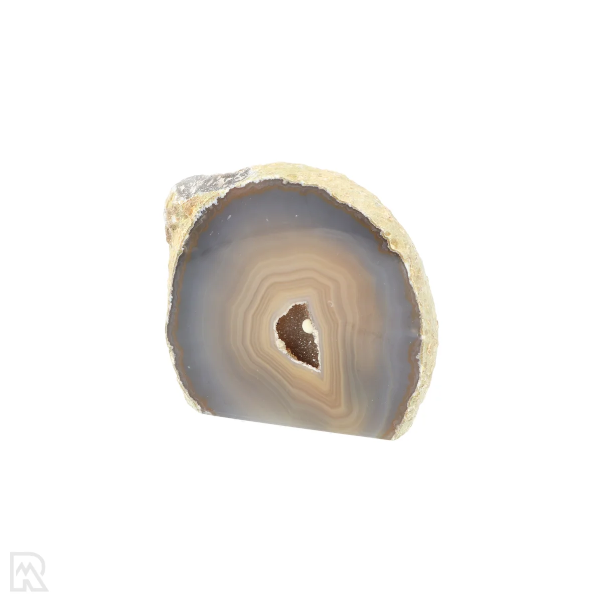 Agaat Geode Cut-base | Q.A 3 Agaat Cut-base uit Braziliƫ met artikelnummer 23095